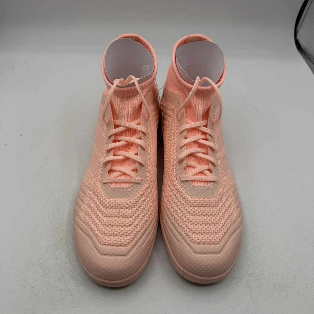 Adidas Predator Tango 18.3 Indoor Soccer Cleats Mens 9.5 Pink/Brown Shoes DB2127